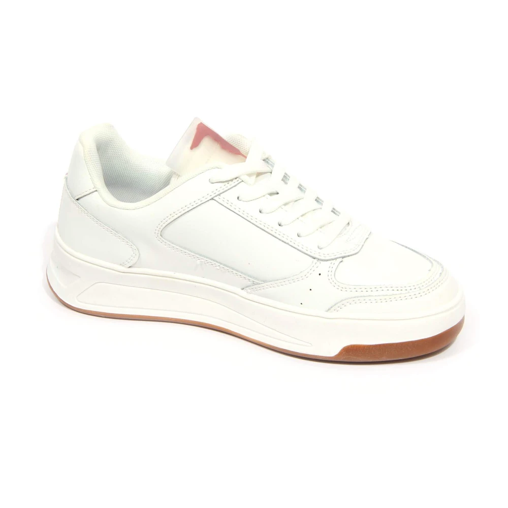 Trussardi Lage Leren Schoenen Dames Schoenen Wit