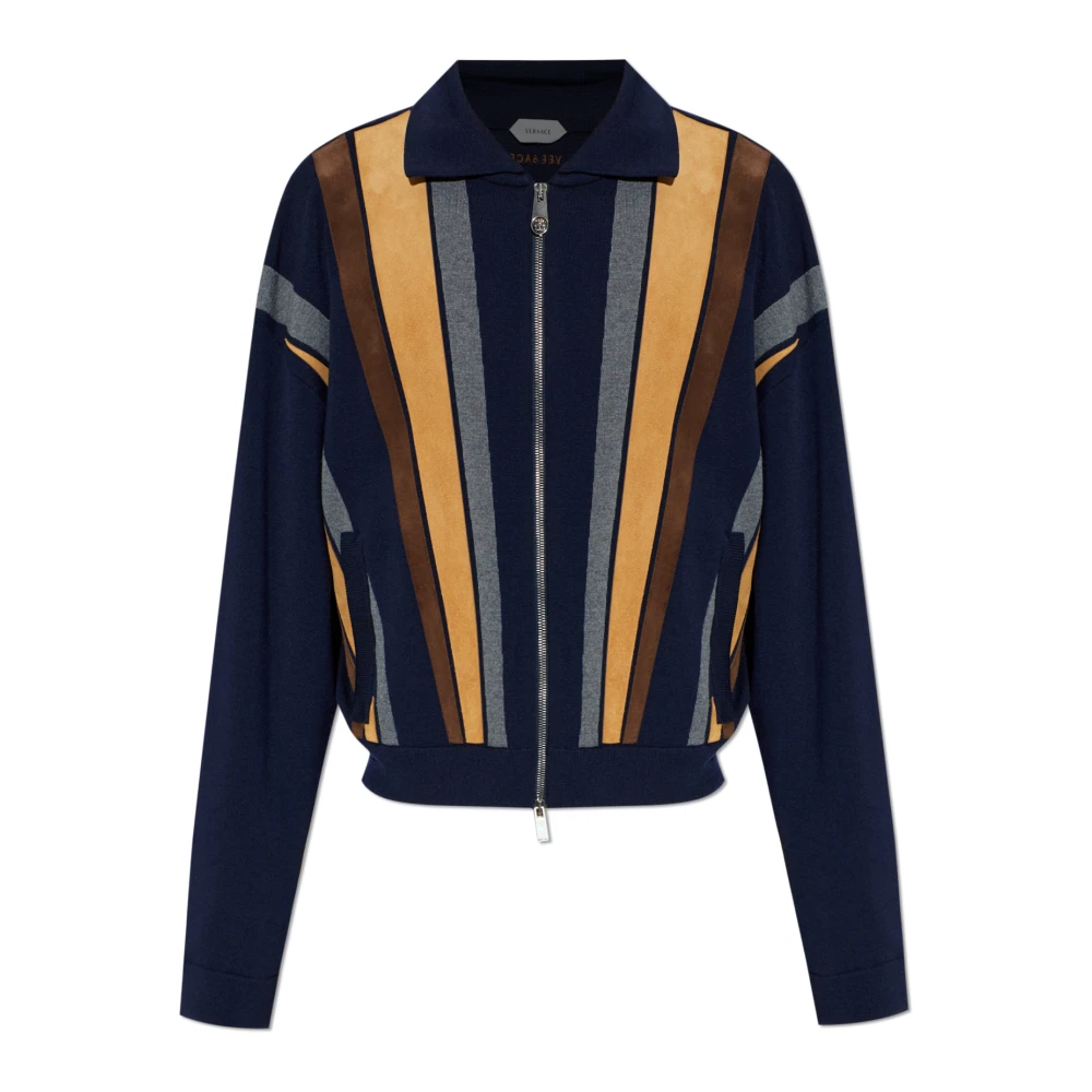 Versace Uomo Blu Maglie, Xl, New,