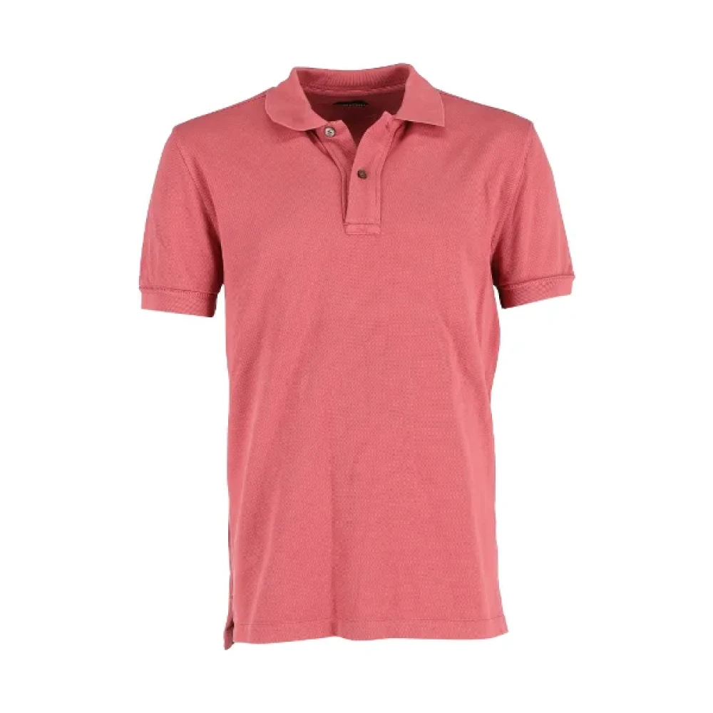 Tom Ford Pre-owned Cotton tops Red Heren