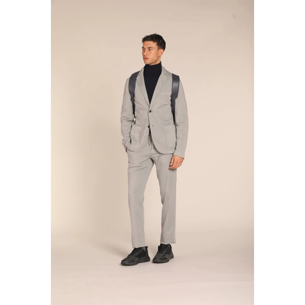 Mason's Actieve Jersey Herenblazer Gray Heren