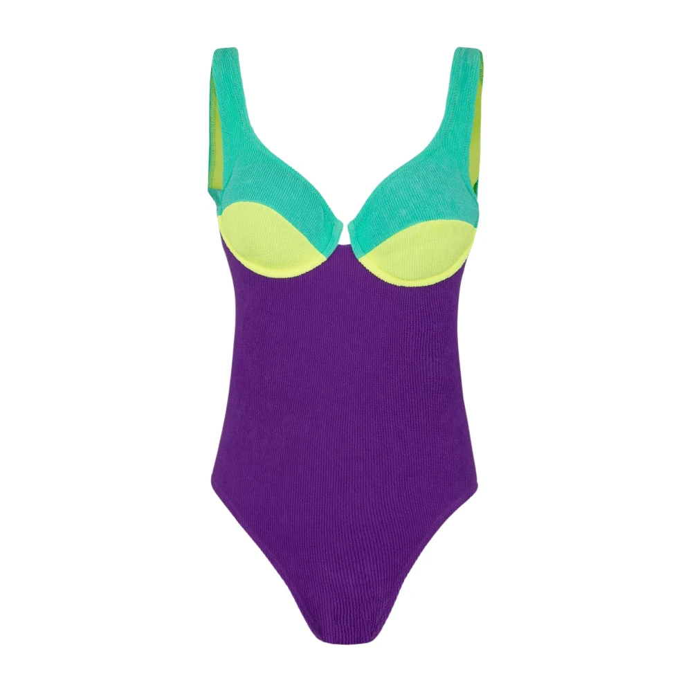 Me-Fui Geëmbosseerde Monokini met Beugel Multicolor Dames