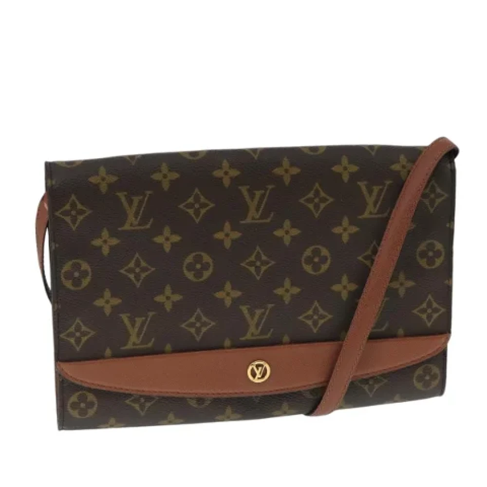 Louis Vuitton Vintage Pre-owned Canvas louis-vuitton-bags Brown Dames