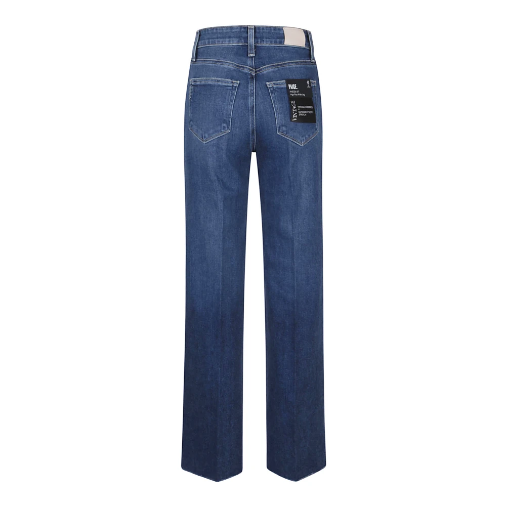Paige Denim Jeans Gemaakt in Turkije Blue Dames