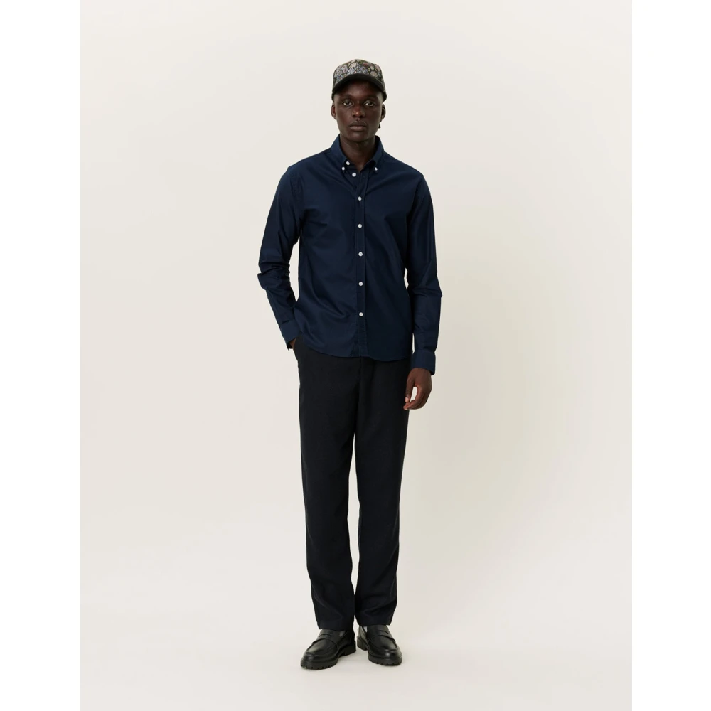 Les Deux Knorad Oxford Overhemd Blue Heren