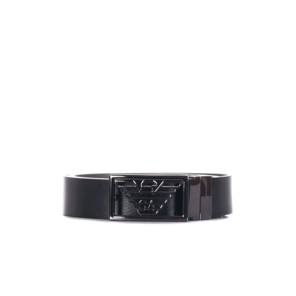 Emporio Armani Svart Bälte