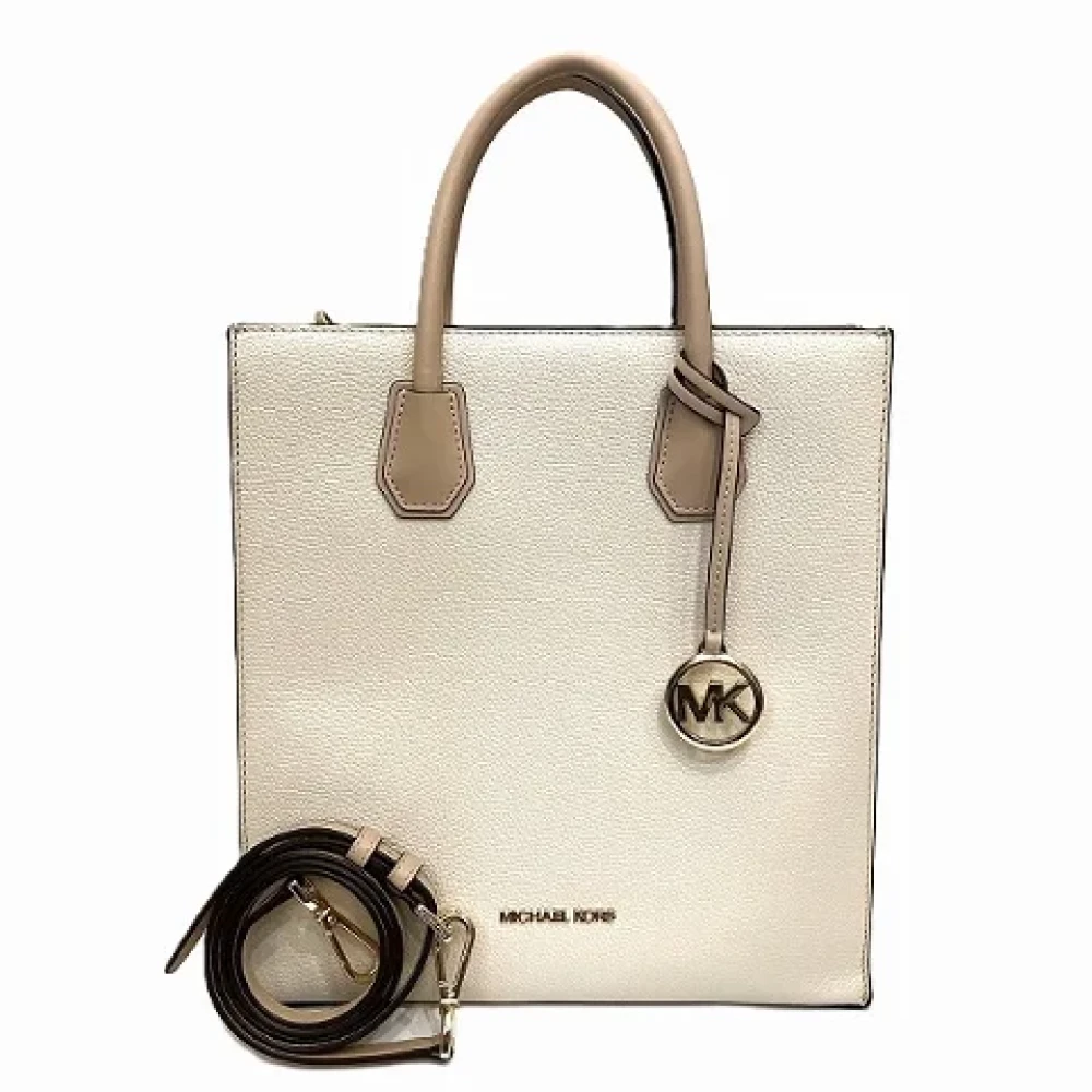 Michael Kors Pre-owned Leather totes Beige Dames
