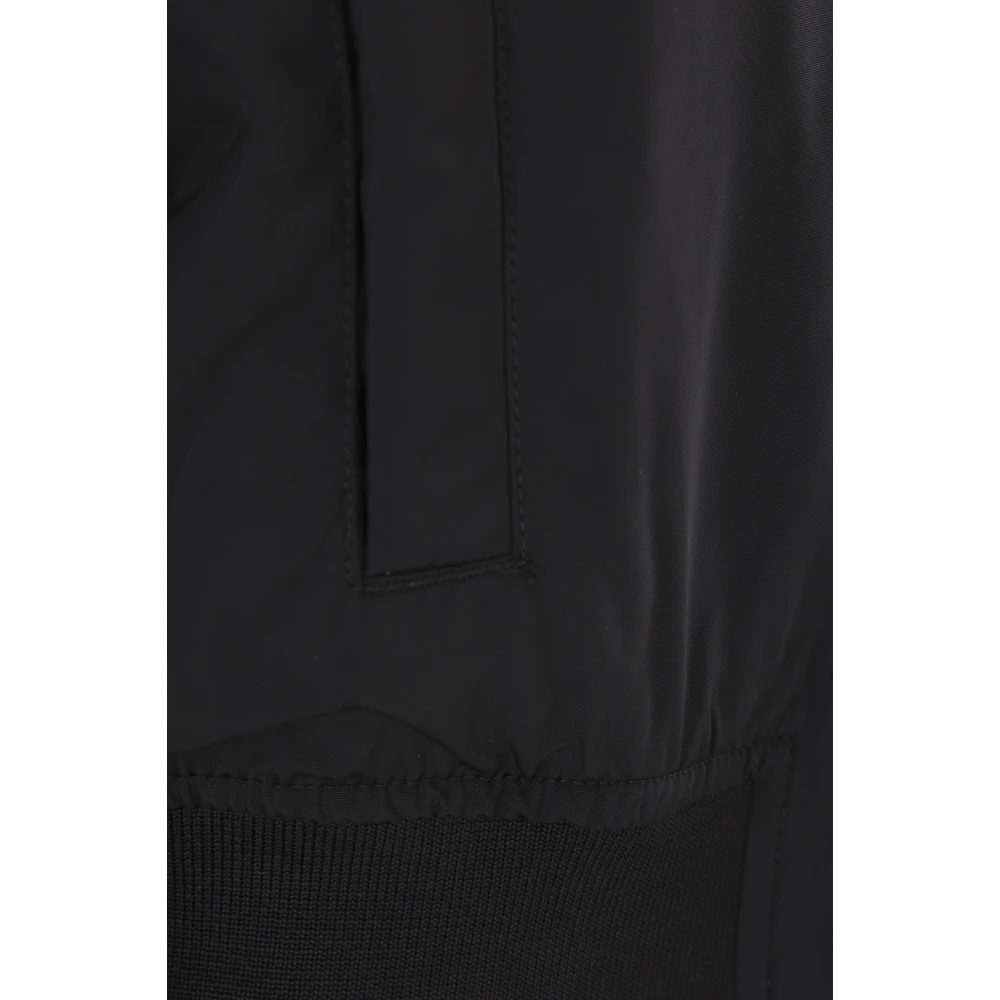 adidas by stella mccartney Gekropt Bomberjack Black Dames