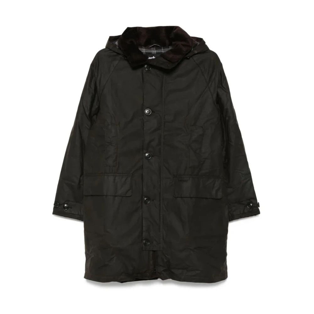 Barbour Men's Brown Beaudale Wax Trench Coat