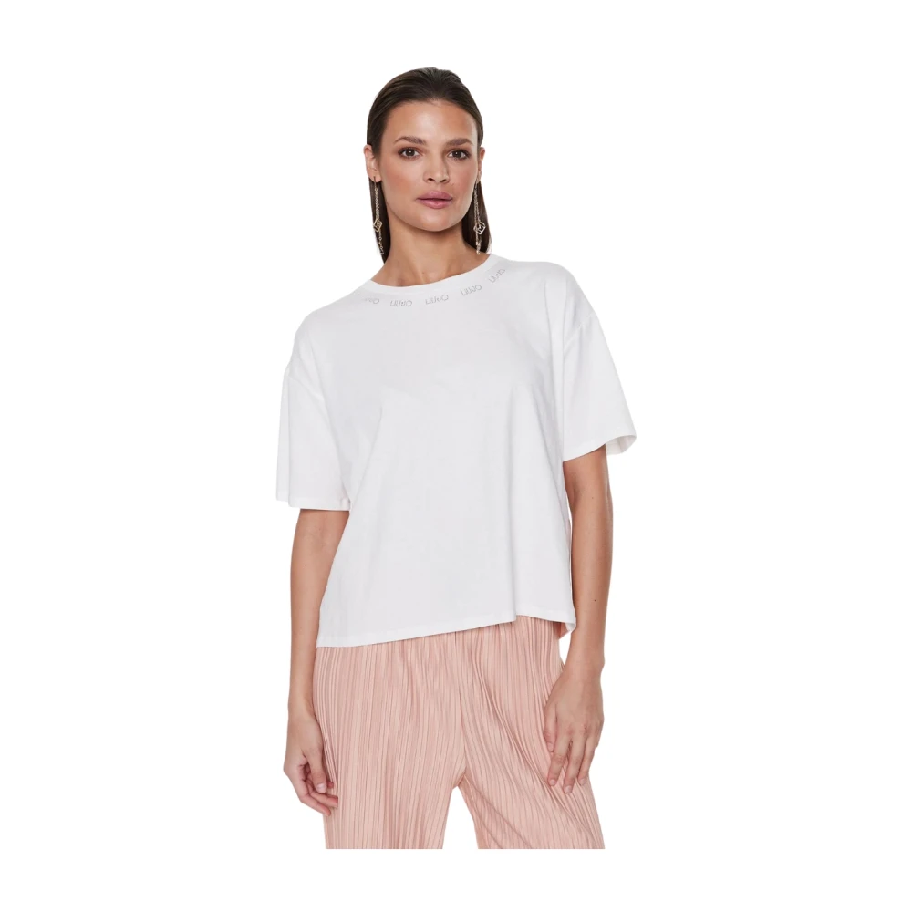 Liu Jo - Tops > T-Shirts - White - Liu Jo - Modalova