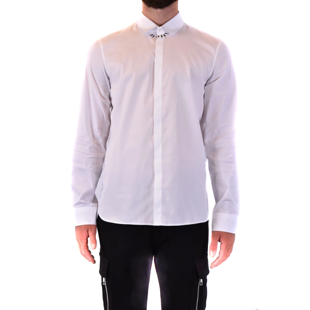 Neil Barrett Shirts White Heren