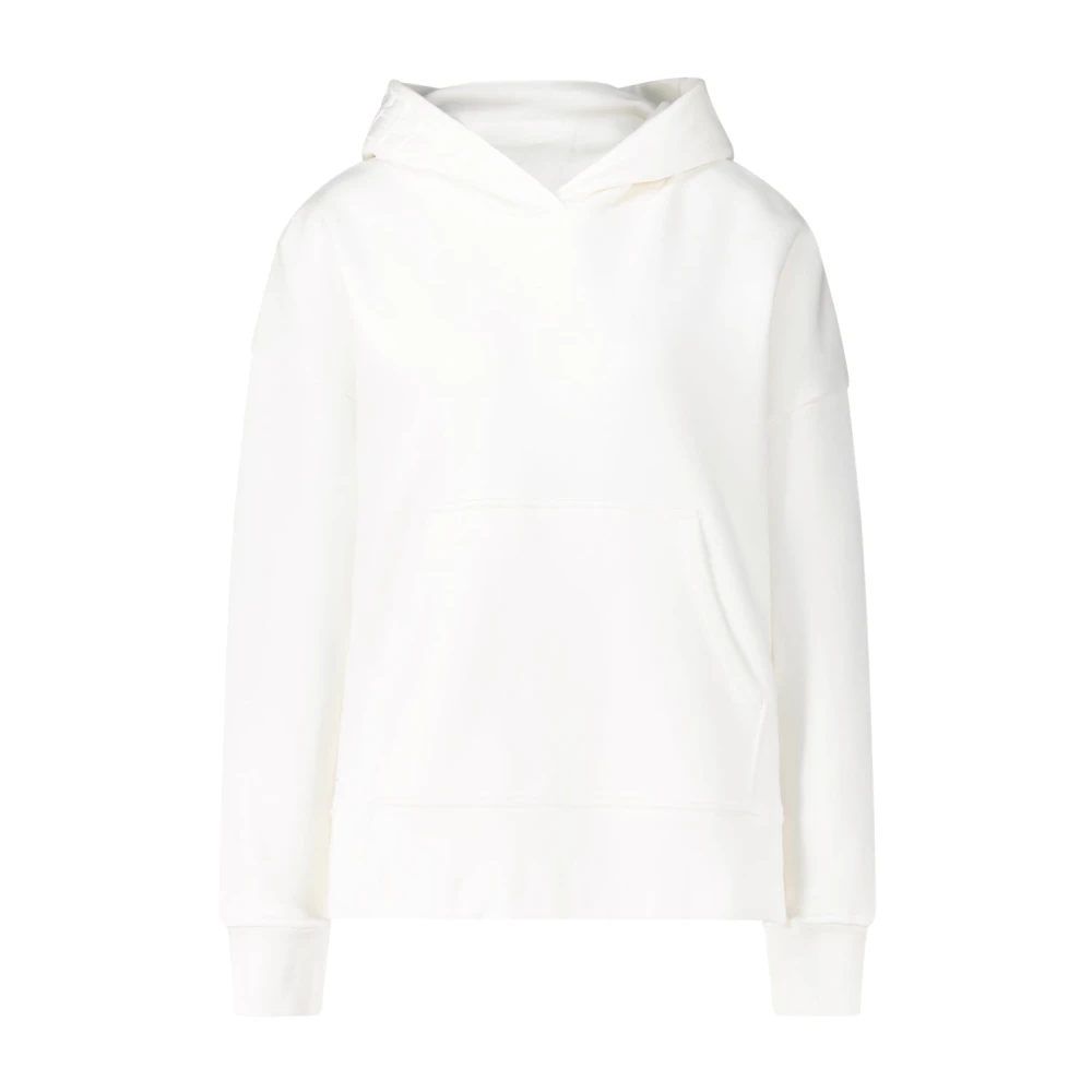 closed Oversized Hoodie met Logo Capuchon White Dames