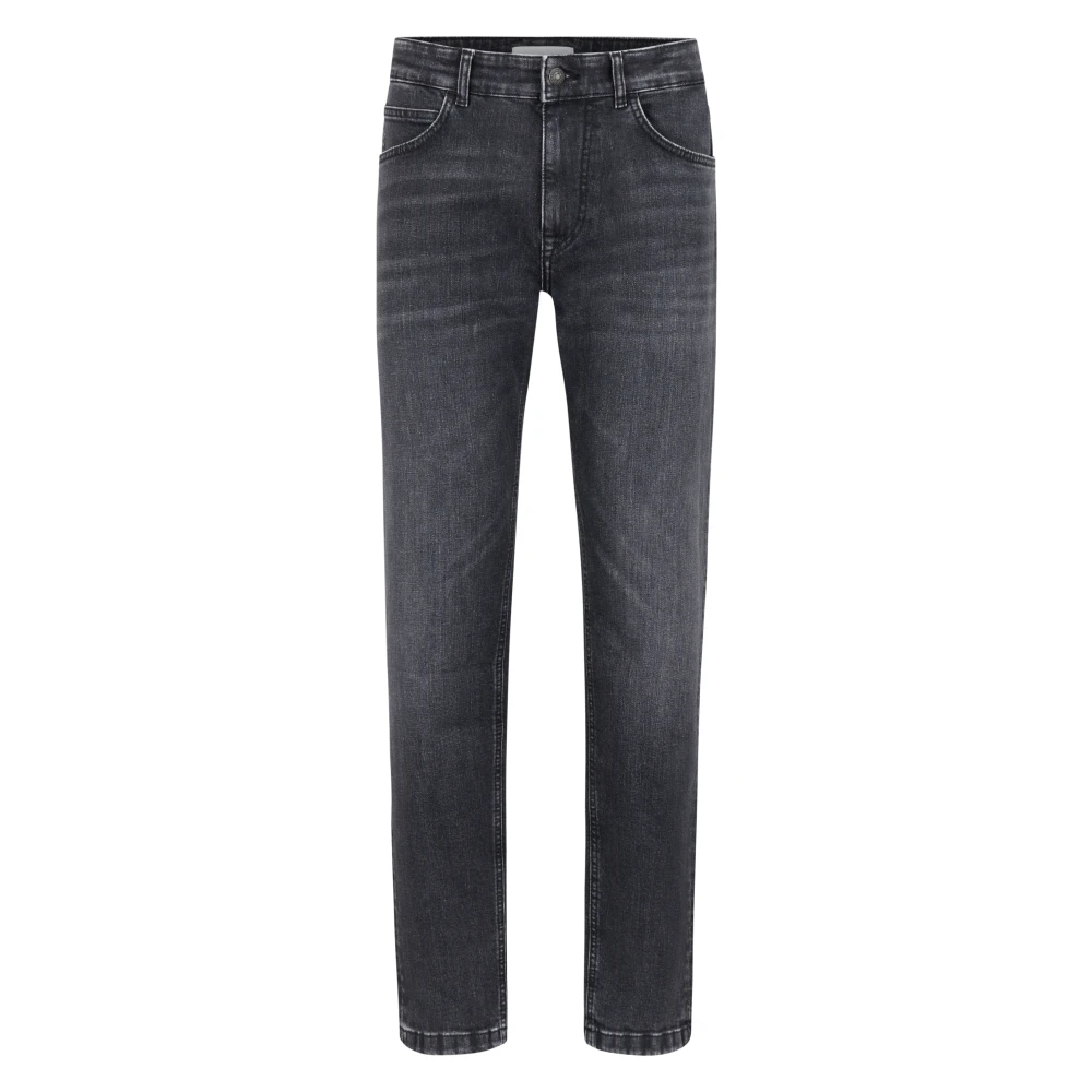 Drykorn Slim Fit Donkergrijze Denim Jeans Gray Heren