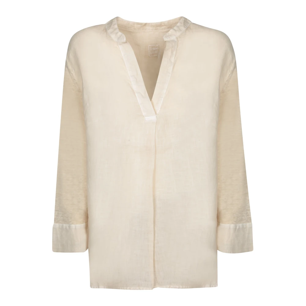 Blouses & Shirts > Blouses - - 120% Lino - Modalova
