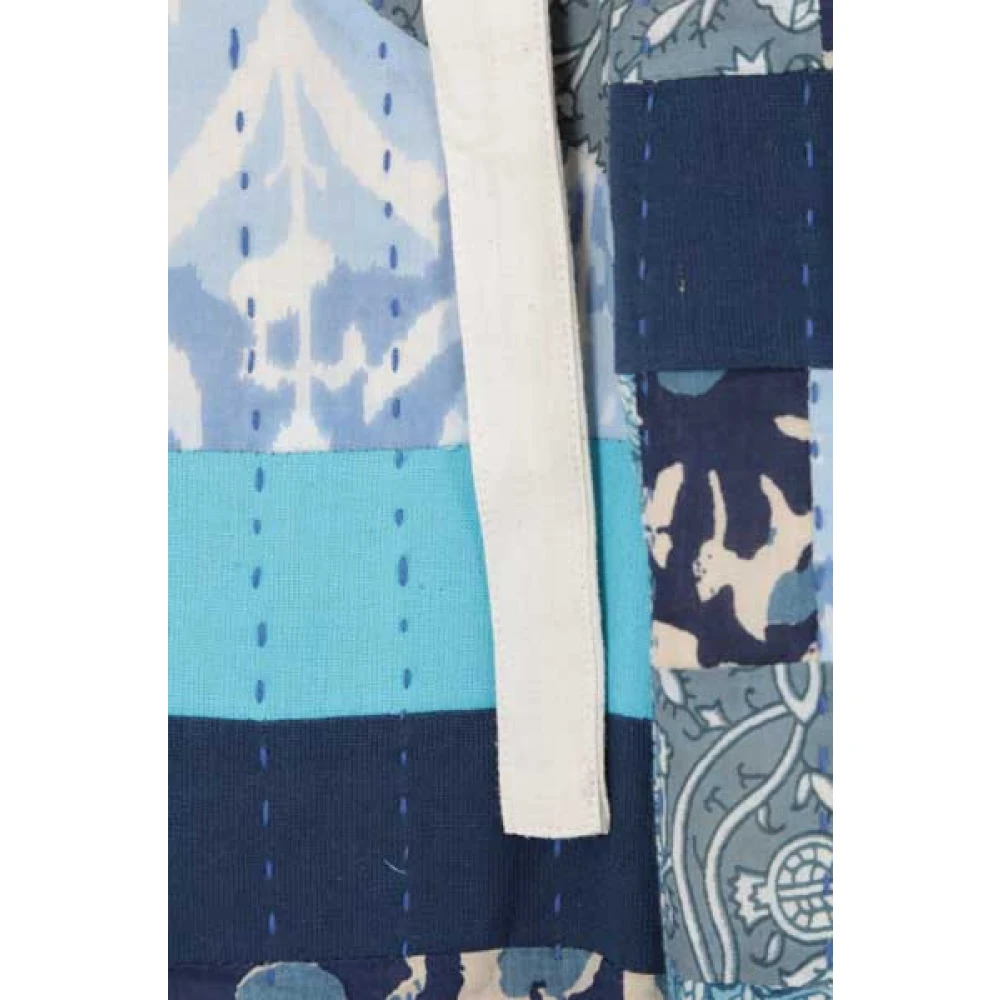 Karu Research Kleurrijke Patchwork Straight Leg Broek Multicolor Heren