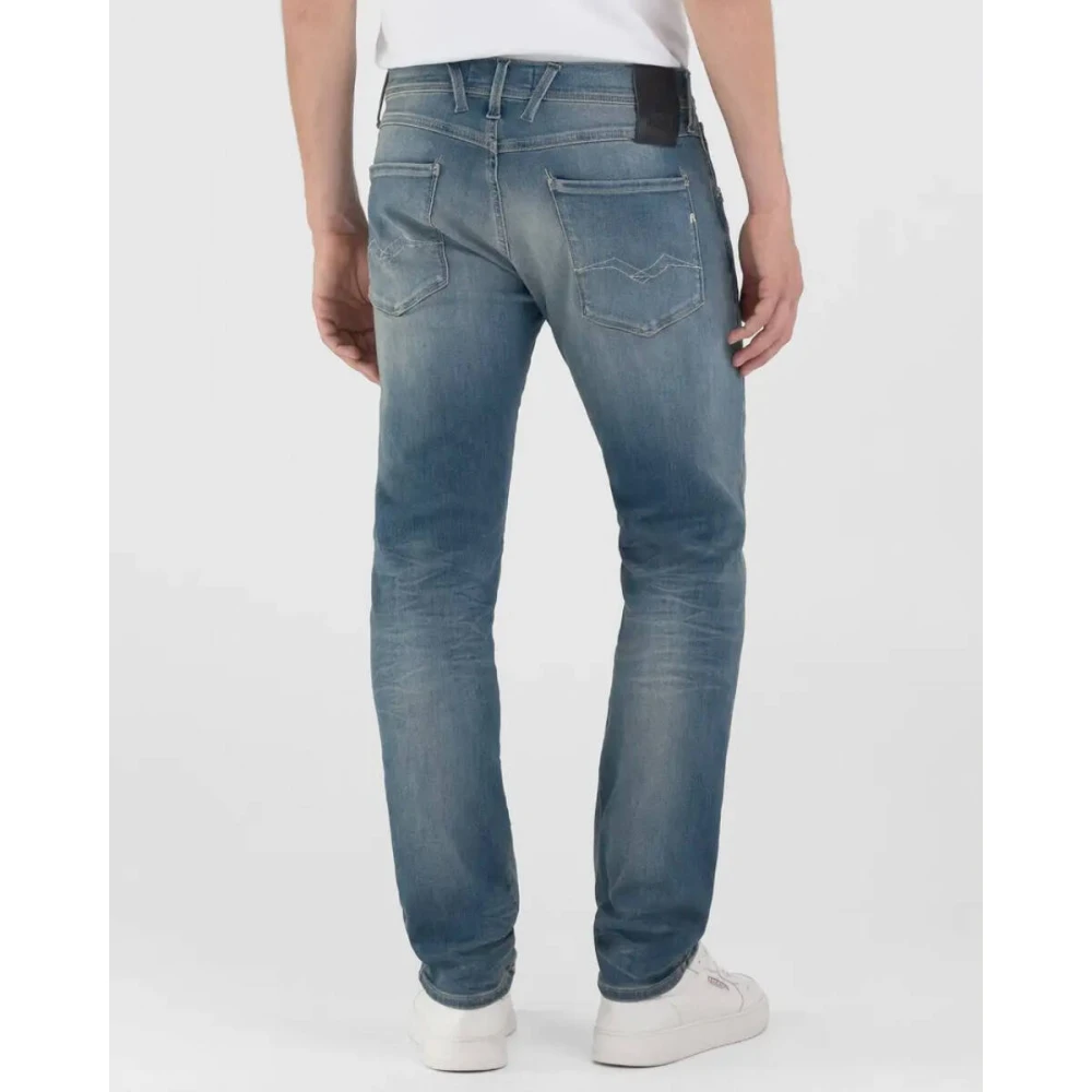 Replay Slim-fit Jeans Blue Heren