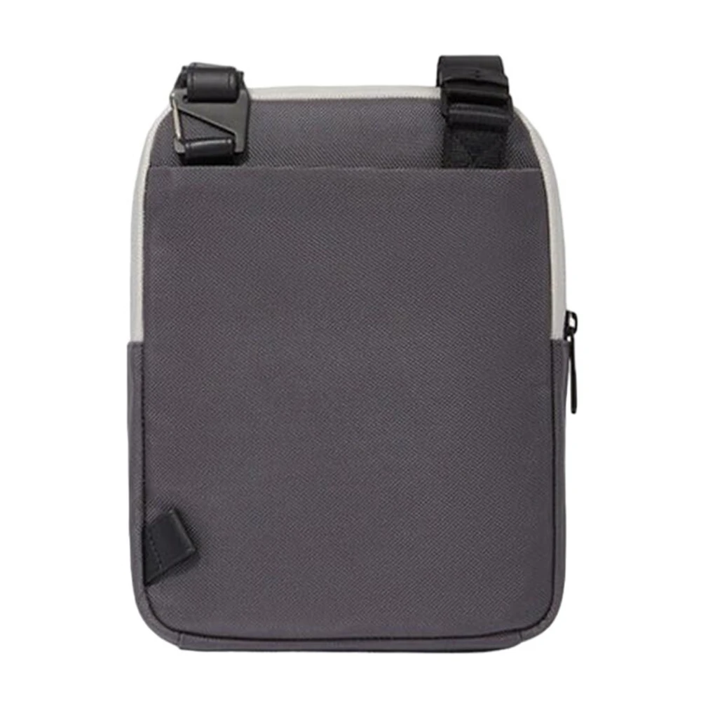 Piquadro Multicolor Leren en Stoffen Tas Gray Heren