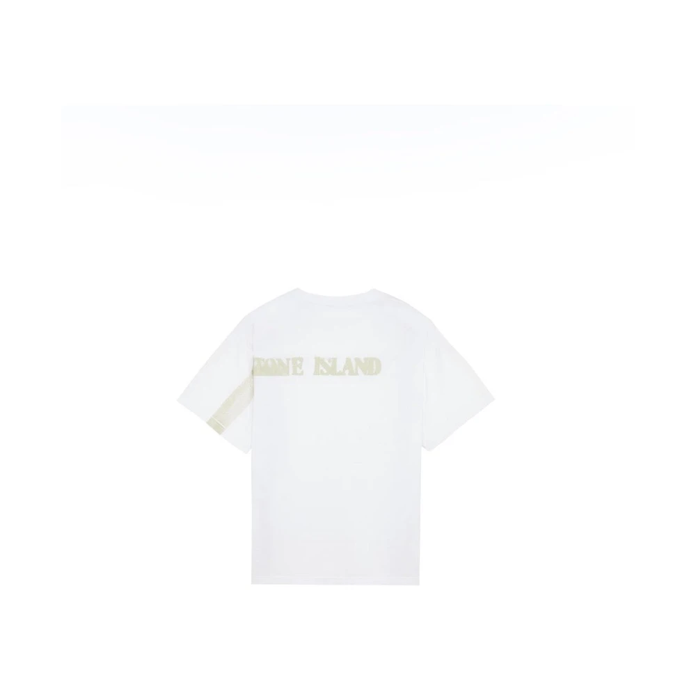 Stone Island T-Shirts White Heren
