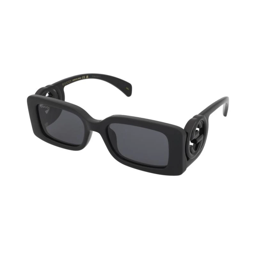 Gucci Unisex Black Sunglasses - Sunglasses - 54 Mm - Accessories