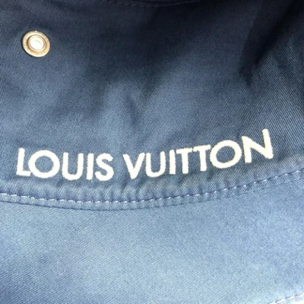 Louis Vuitton Vintage Pre-owned Fabric hats Blue Dames