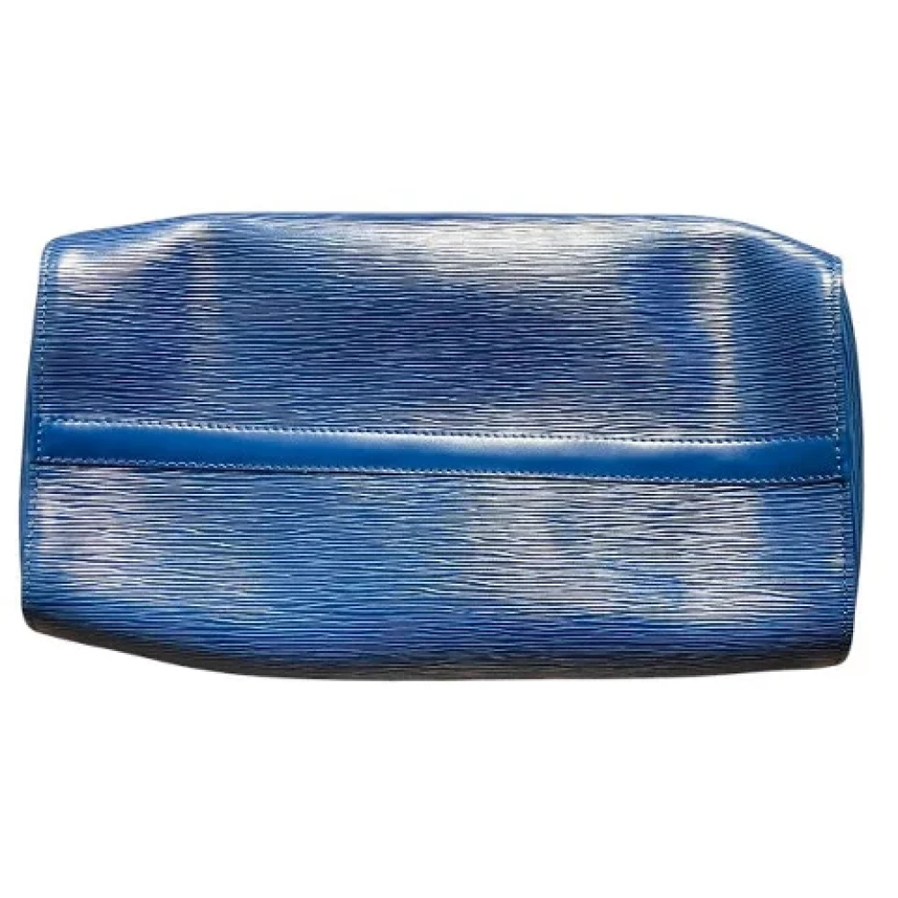 Louis Vuitton Vintage Pre-owned Leather handbags Blue Dames