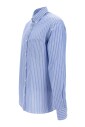 chemise-bleue-a-rayures-en-popeline-de-coton