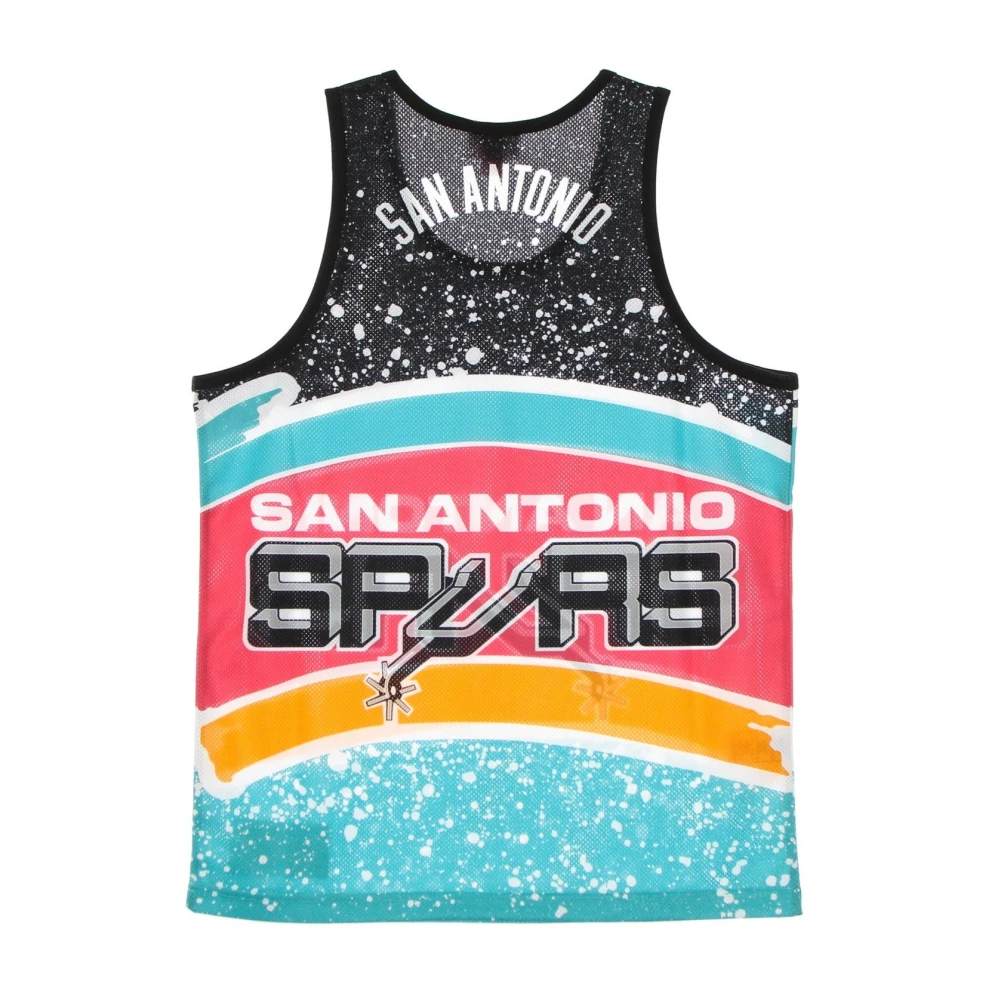 Mitchell & Ness NBA Jumbotron Mesh Tank Top Multicolor Heren