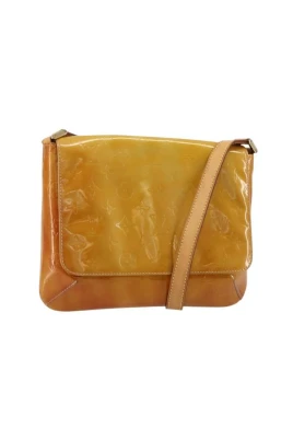 Pre-owned Vintage Patent Leather Shoulder Bag