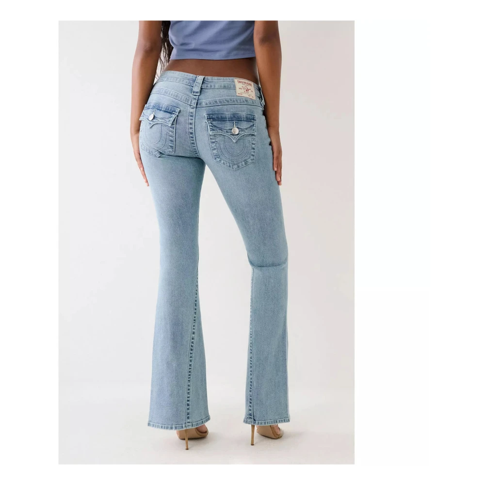 True Religion Joey Flare Jeans Blue Dames