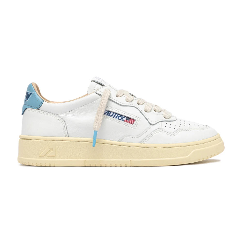 Autry Men's White Medalist Low - Sneakers - 5 Uk - Shoes