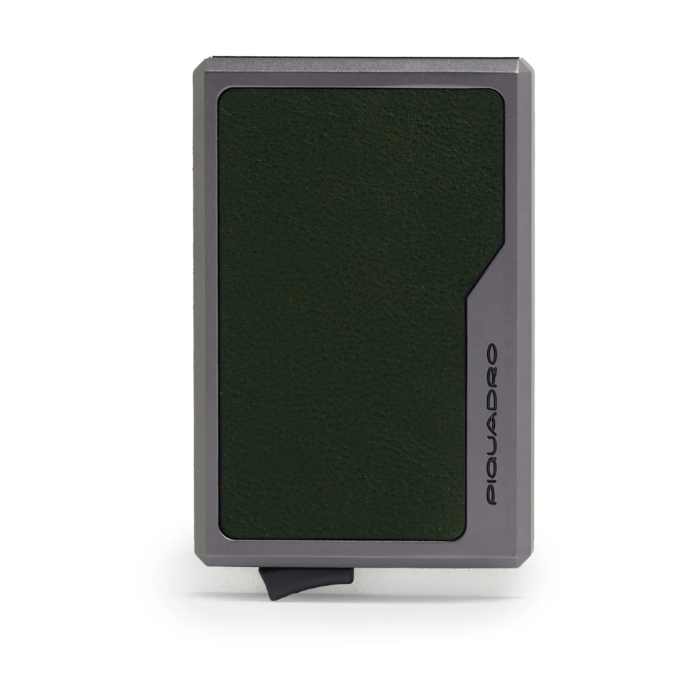 Piquadro Hombre Verde Accesorios, Talla: One Size