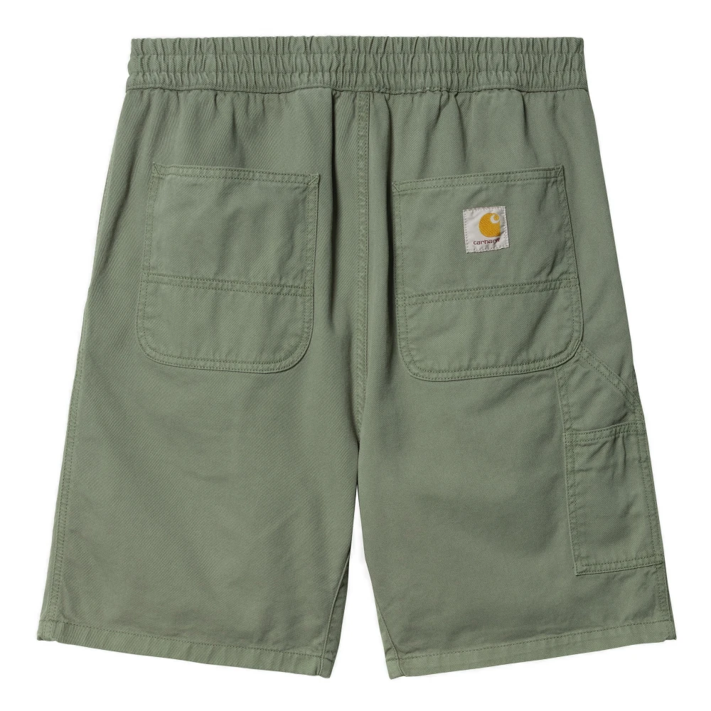 Carhartt WIP Biologisch Katoen Park Short Flint Green Heren