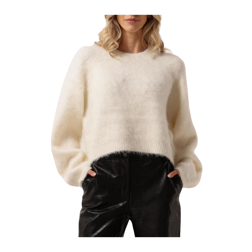 Gestuz Korte Pullover Trui Beige Dames