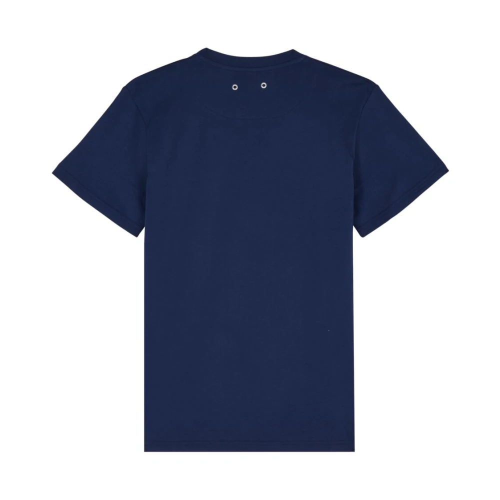Vilebrequin Frans Geschiedenis T-shirt voor heren Blue Heren