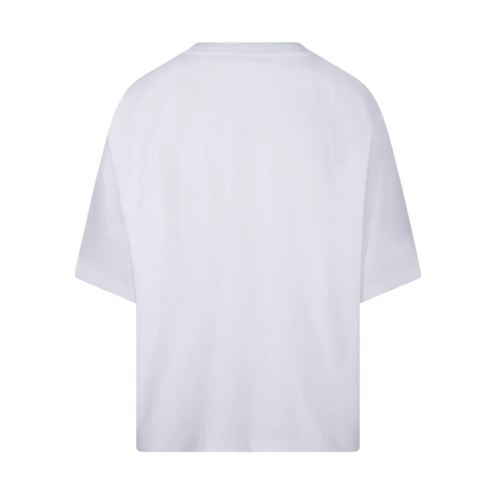 Róhe Optic White Classic T-Shirt White Dames