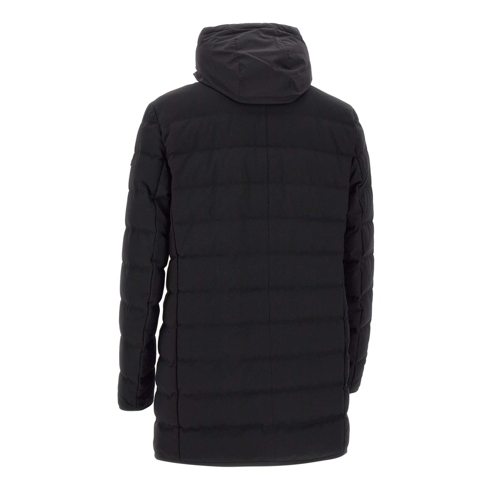 Duno Zwarte Winterjas Black Heren