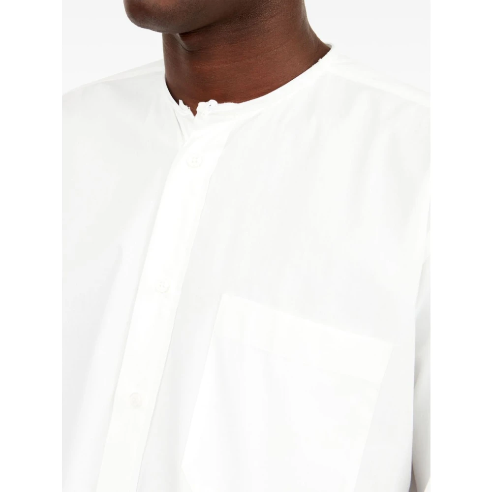 MM6 Maison Margiela Wit Overhemd van Katoen White Heren