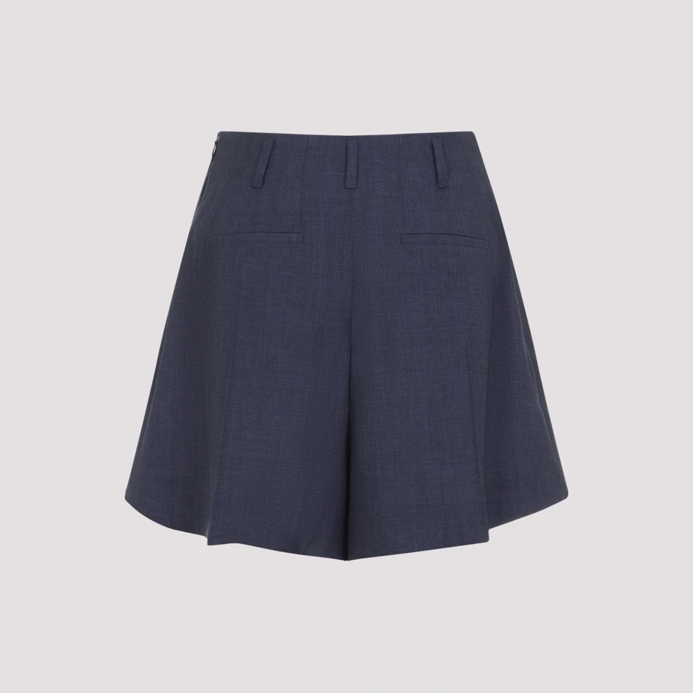 Givenchy Shorts van wol Blue Dames