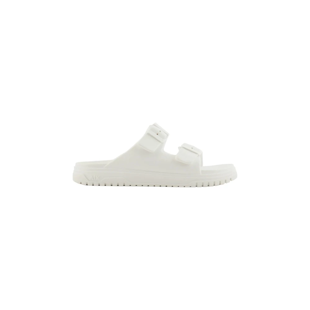 Armani Exchange Herren Weiß Schuhe, 40 Eugröße: