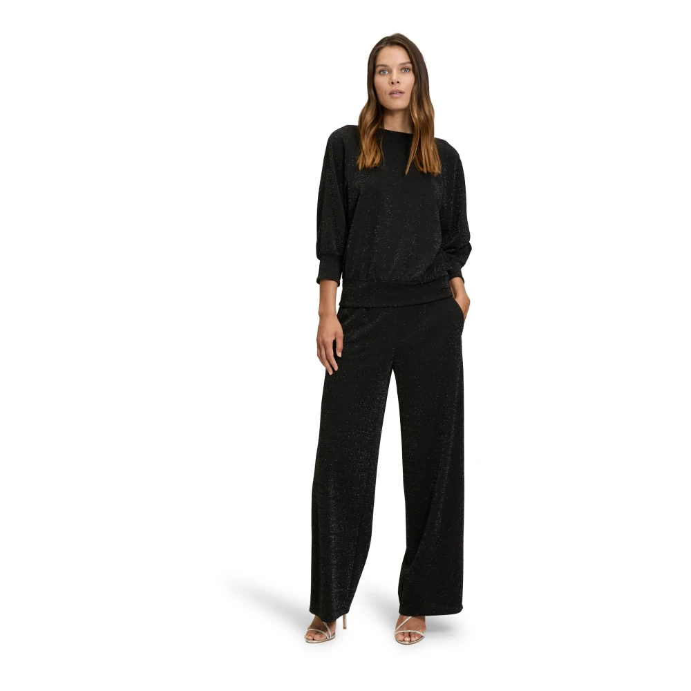 Betty Barclay Glitterende Marlene Broek Black Dames