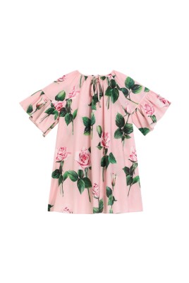 rose-pink-ruffle-cuffs-dress