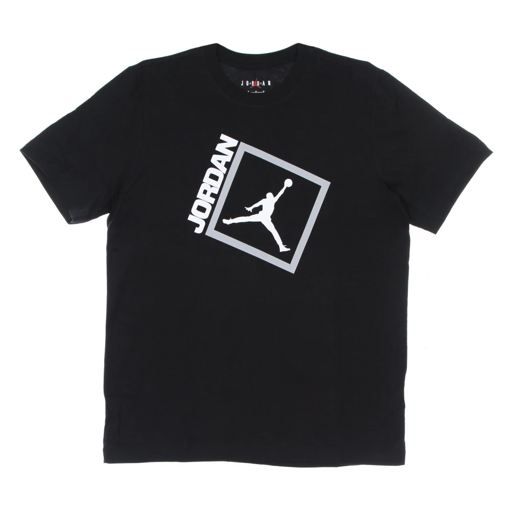 Jordan Uomo Nero Jumpman Box Short-Sleeve Tee