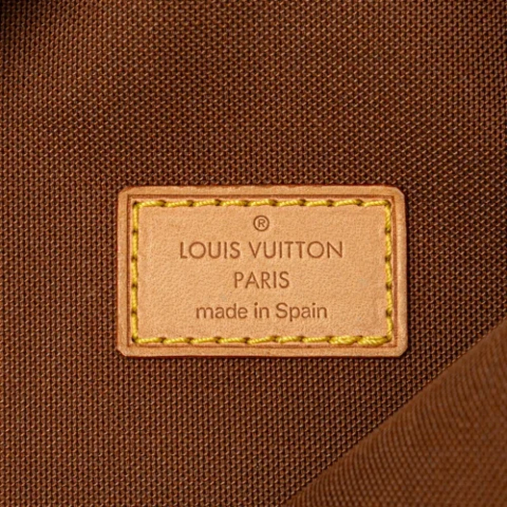 Louis Vuitton Vintage Pre-owned Plastic shoulder-bags Brown Dames