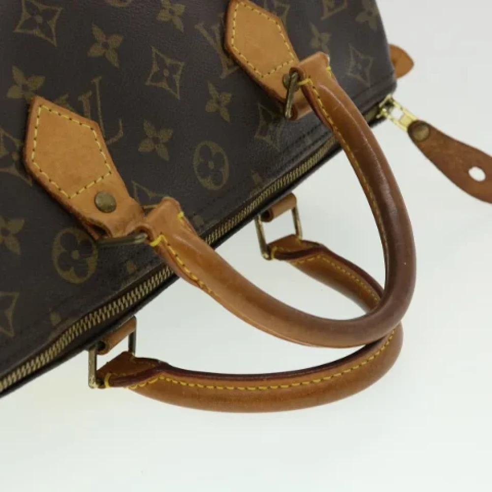 Louis Vuitton Vintage Tweedehands Speedy 30 Monogram Handtas Brown Unisex