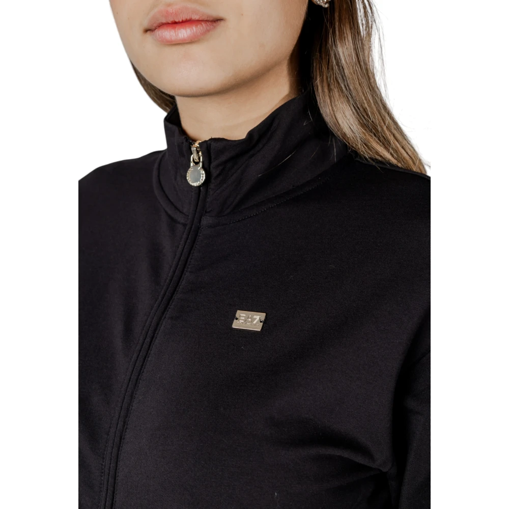Emporio Armani EA7 Dames Katoenen Pak Collectie Black Dames