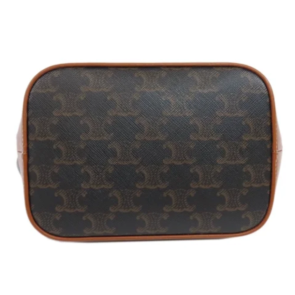 Celine Vintage Pre-owned Plastic celine-bags Brown Dames