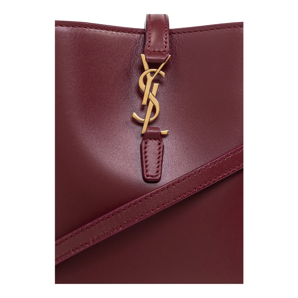Saint Laurent Mini Schoudertas Cassandre Haaksluiting Red Dames