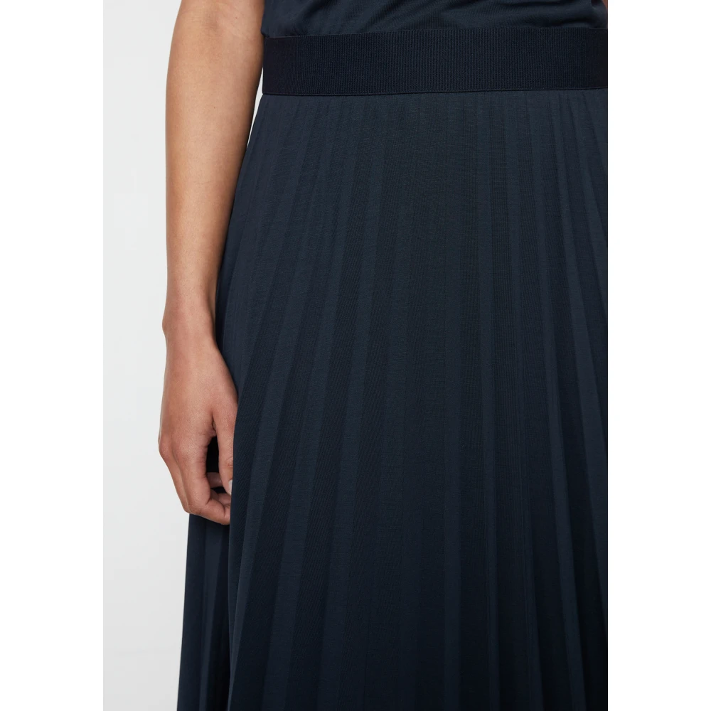 Marc O'Polo Jerseyjurk met elastische taille Blue Dames