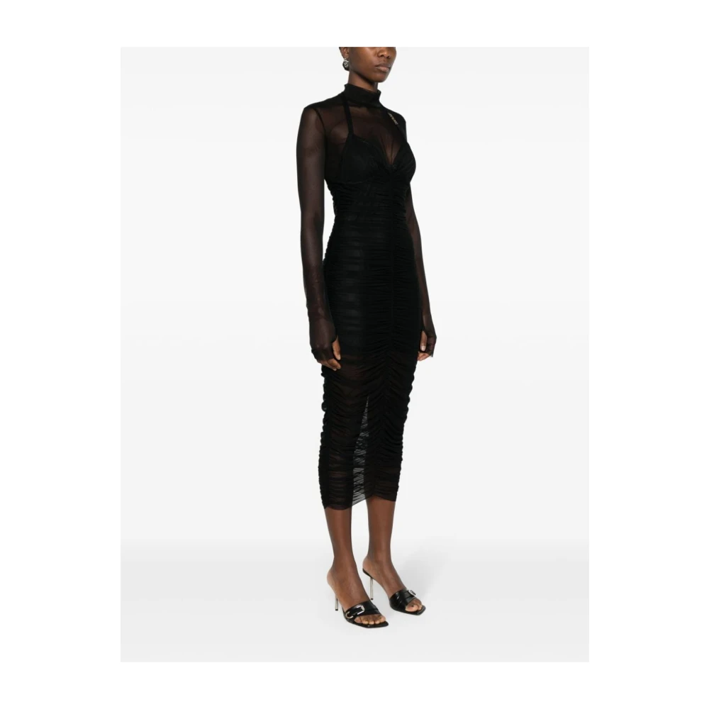 Versace Jeans Couture Dresses Black Dames