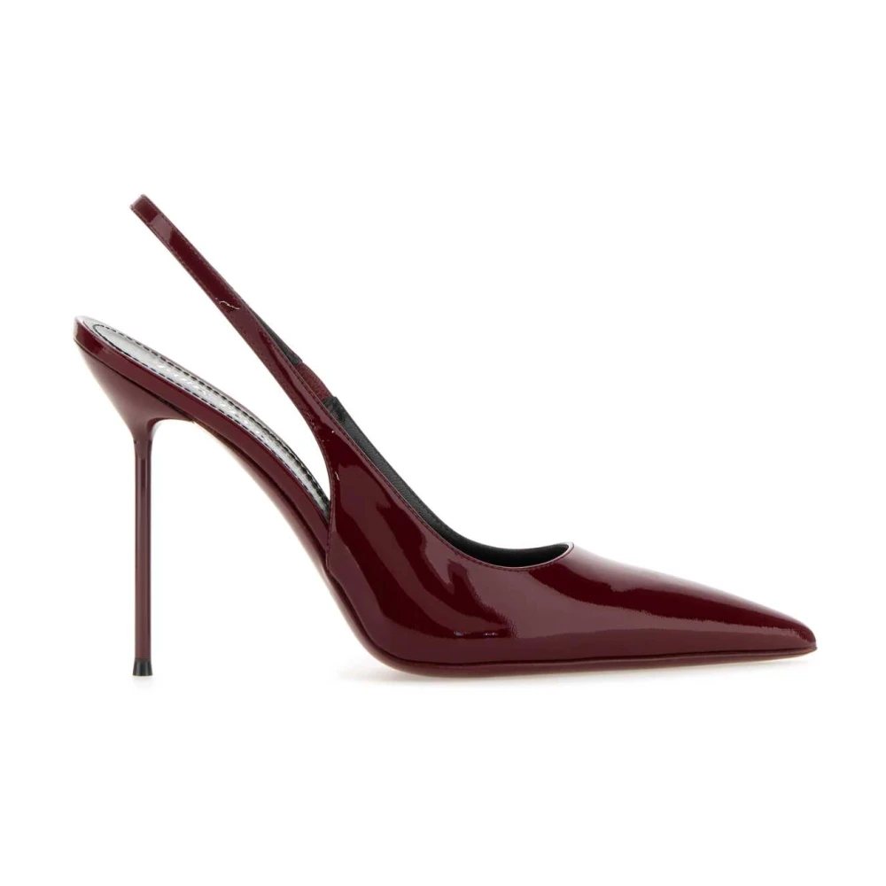 Paris Texas Burgundy Läder Lidia Pumps Red, Dam