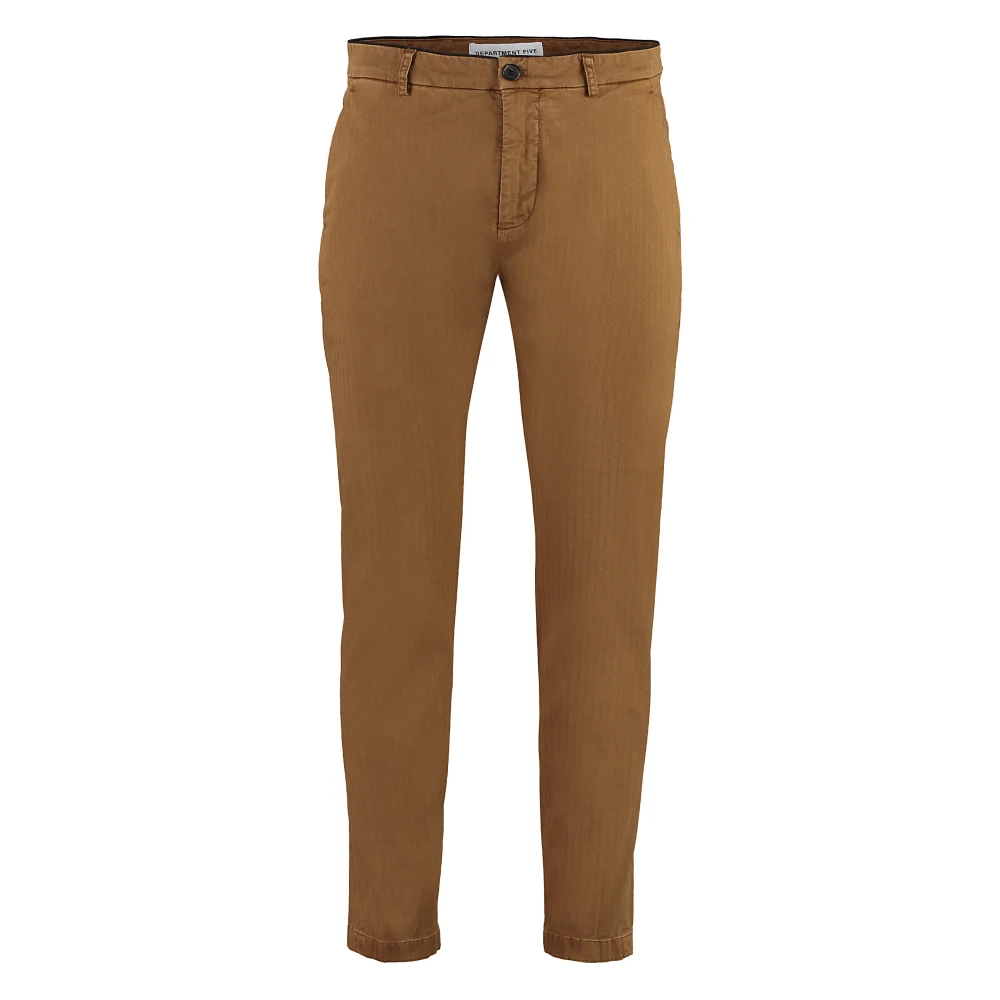 Department Five Orange Chinos, Male, W36, Prince Chino Trousers